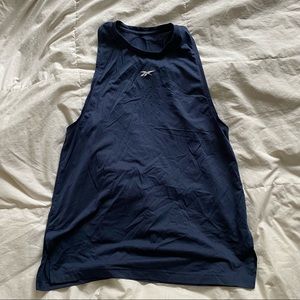 Reebok navy tank sz medium